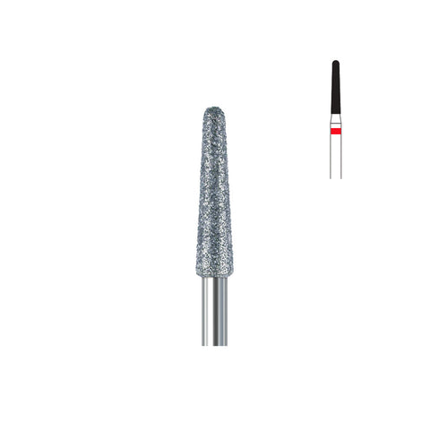 Fraise diamant 856.FG 014 grains fins cône bout arrondi
