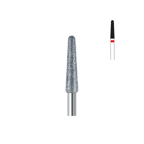 Fraise diamant 856.FG 018 grains fins cône bout arrondi