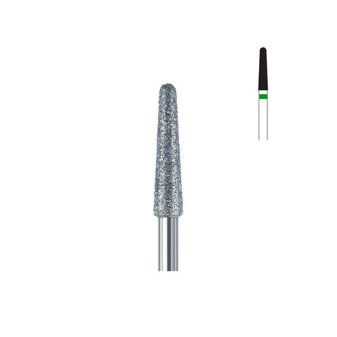 Fraise diamant 856.FG 018 gros grains cône bout arrondi