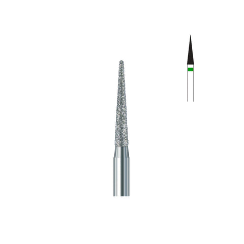 Fraise diamant 858.FG 018 gros grains cône bout pointu