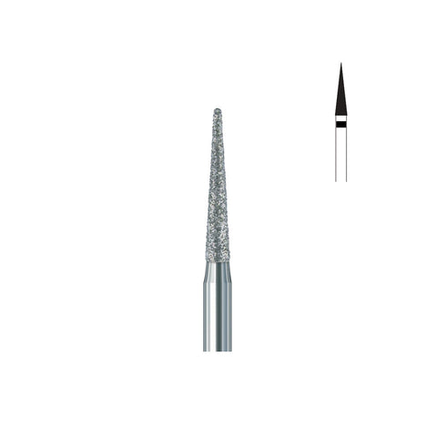 Fraise diamant 858.FG 018 super gros grains cône bout pointu
