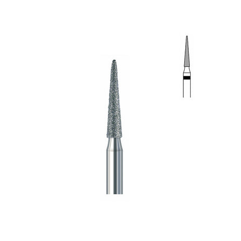 Fraise diamant 859.FG 018 super gros grains cône bout pointu