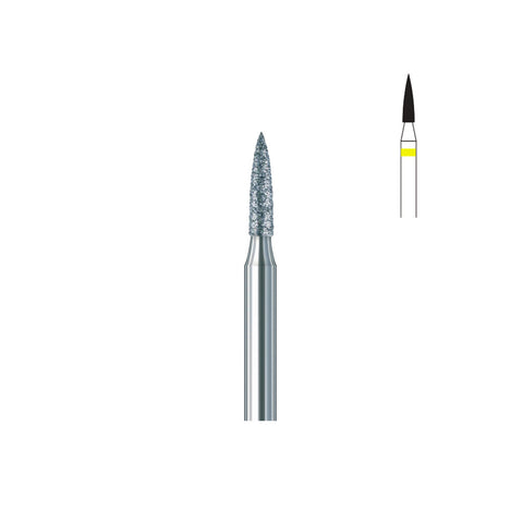 Fraise diamant 860.FG 012 extra fins flamme