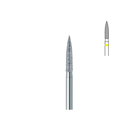 Fraise diamant 862.FG 016 extra fins flamme