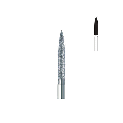Fraise diamant 863.FG 021 grains moyens flamme