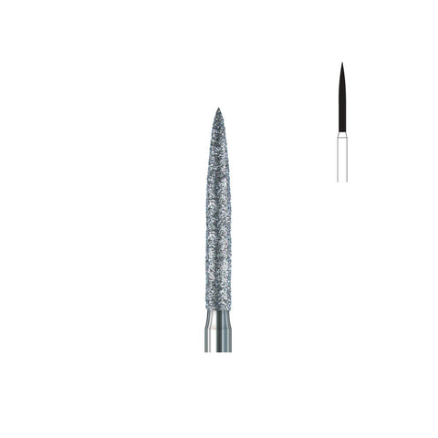 Fraise diamant 864.FG 012 grains moyens flamme