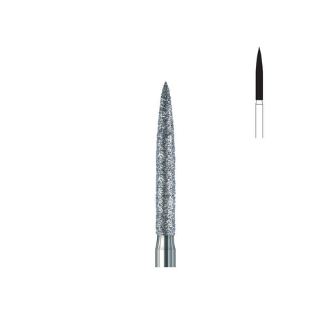 Fraise diamant 864.FG 016 grains moyens flamme