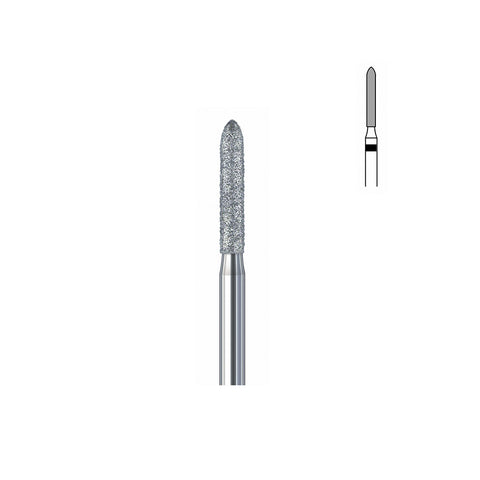 Fraise diamant 878.FG 012 super gros grains cylindre biseau