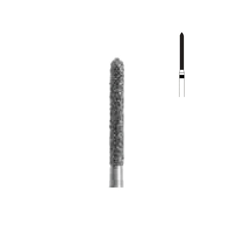Fraise diamant 879L.FG 012 super gros grains cylindre biseau long