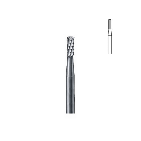Fraise carbure 31 012 moyenne avec taille transversale PM cylindre bout plat
