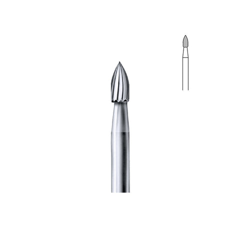 Fraise carbure 46 014 moyenne FG bouton pointu
