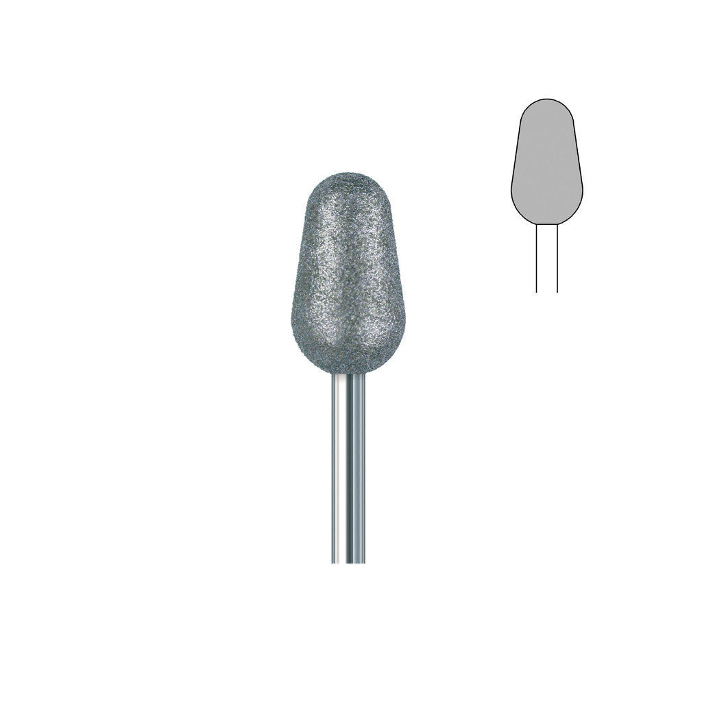 Fraise diamant 369 080 grains moyens cône bout arrondi