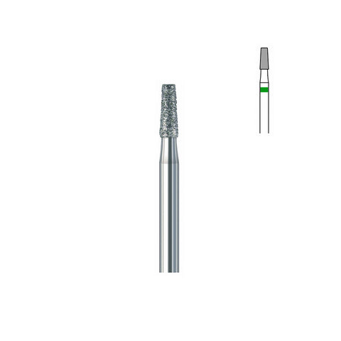 Fraise diamant 845KR.FG 016 gros grains cône bord arrondi