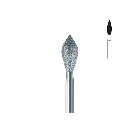 Fraise diamant 899 021 FG grains moyens bouton pointu