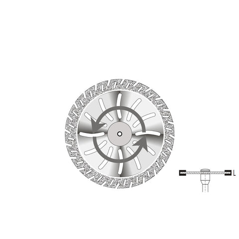 Disque diamant série 365 FLEX 300 grain moyen
