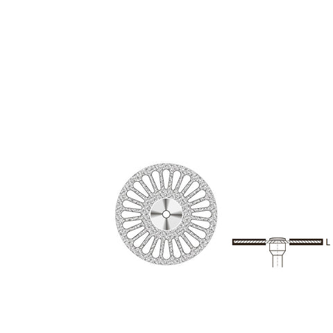 Disque diamant série 405 SUPERFLEX 220 grain moyen