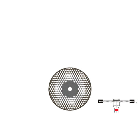 Disque diamant série 400 perforé 220 grain fin