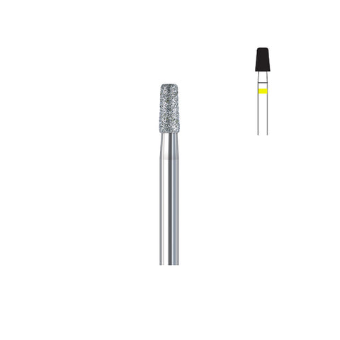 Fraise diamant 845KR.FG 025 extra fins cône bord arrondi