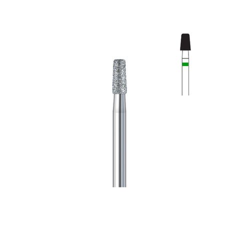 Fraise diamant 845KR.FG 025 gros grains cône bord arrondi