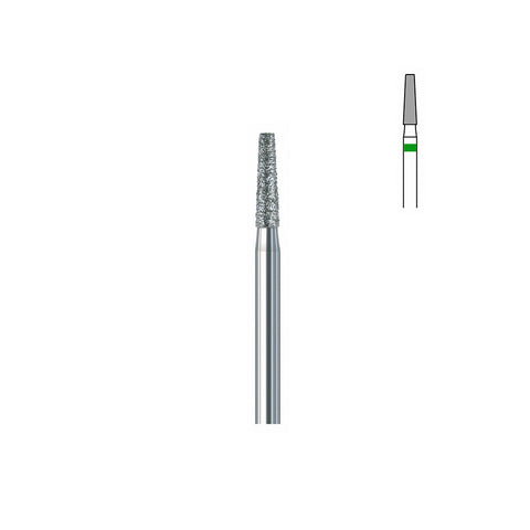 Fraise diamant 846.FG 016 gros grains cône bout plat