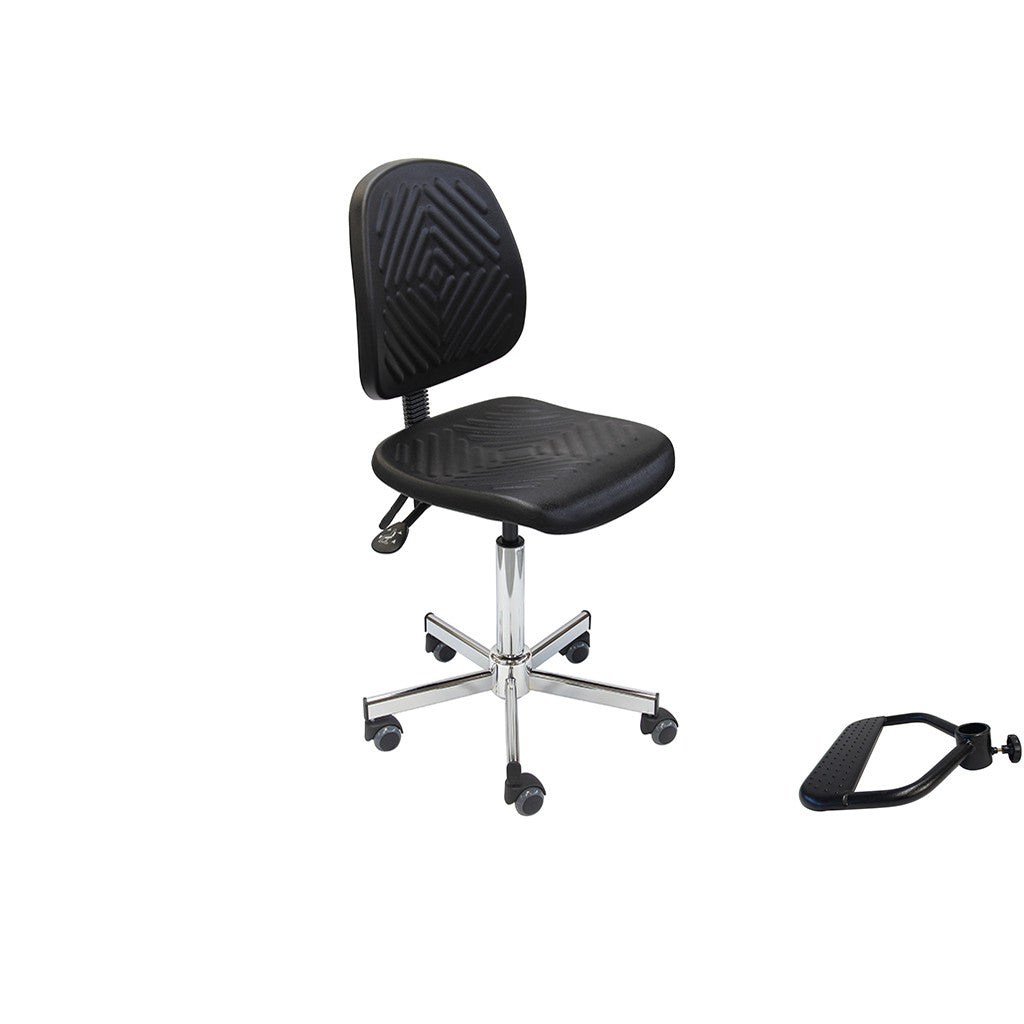 Siège polyuréthane Ergoconfort H3 RP4 570 à 820 mm asynchrone