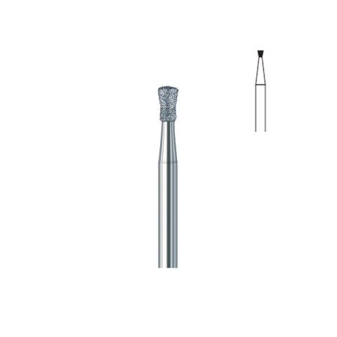 Fraise diamant 806.FG 009 grains moyens cône renversé avec col