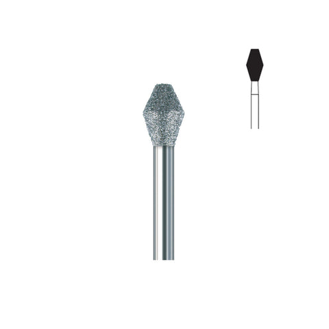 Fraise diamant 811 037 FG grains moyens baril