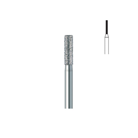Fraise diamant 836.FG 008 grains moyens cylindre bout plat