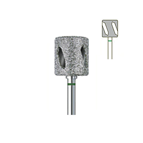 Fraise diamant DT6840-095 gros grains cylindre bout plat