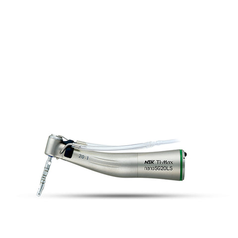 Contre angle titane Ti-Max nano SG20LS avec lumière et spray externe double