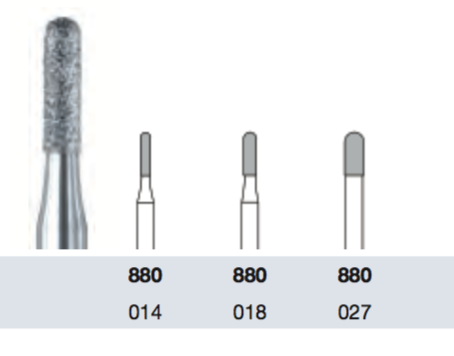 Fraise diamant 880